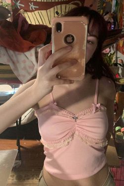 Lennie Crop Top - Y2K Summer Grunge, 90s Retro, Pastel Goth, Baby Tees, Y2K Club