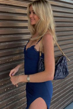 Leora Mini Dress - Y2K Summer Grunge Outfit, 90s Fashion, Retro Style, Pastel Goth Vibes
