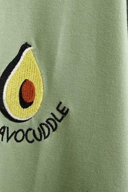 Let's Avocuddle Y2K Summer T-Shirt - 90s Grunge, Retro, Pastel Goth, Y2K Fashion for