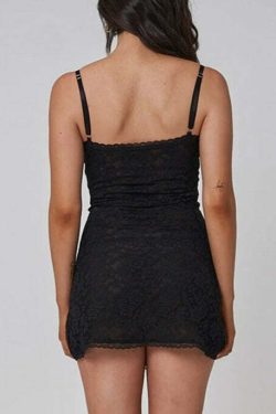 Lettie Lace Mini Dress - Y2K Summer Outfit, 90s Fashion, Grunge, Retro Style, Y2K Party Look