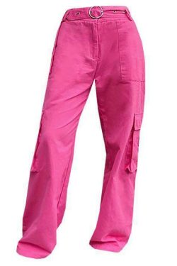Light Pink Cargo Pants - Y2K Summer Grunge Outfit, 90s Fashion, Retro Style, Y2K Club & Party Look