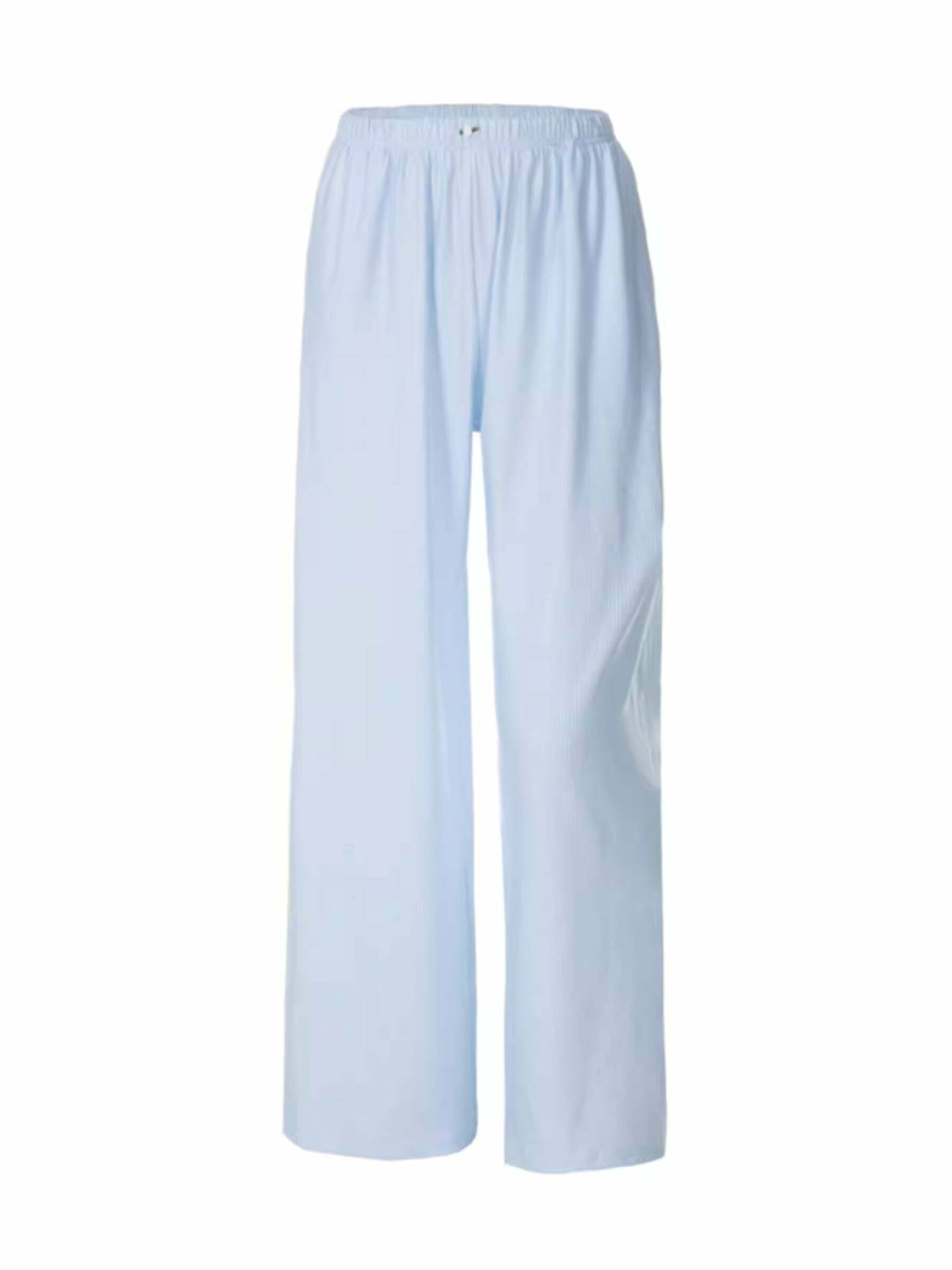 Linnea Low Waist Casual Pants - Y2K Summer, 90s Grunge, Retro Style, Y2K Club & Party Outfits