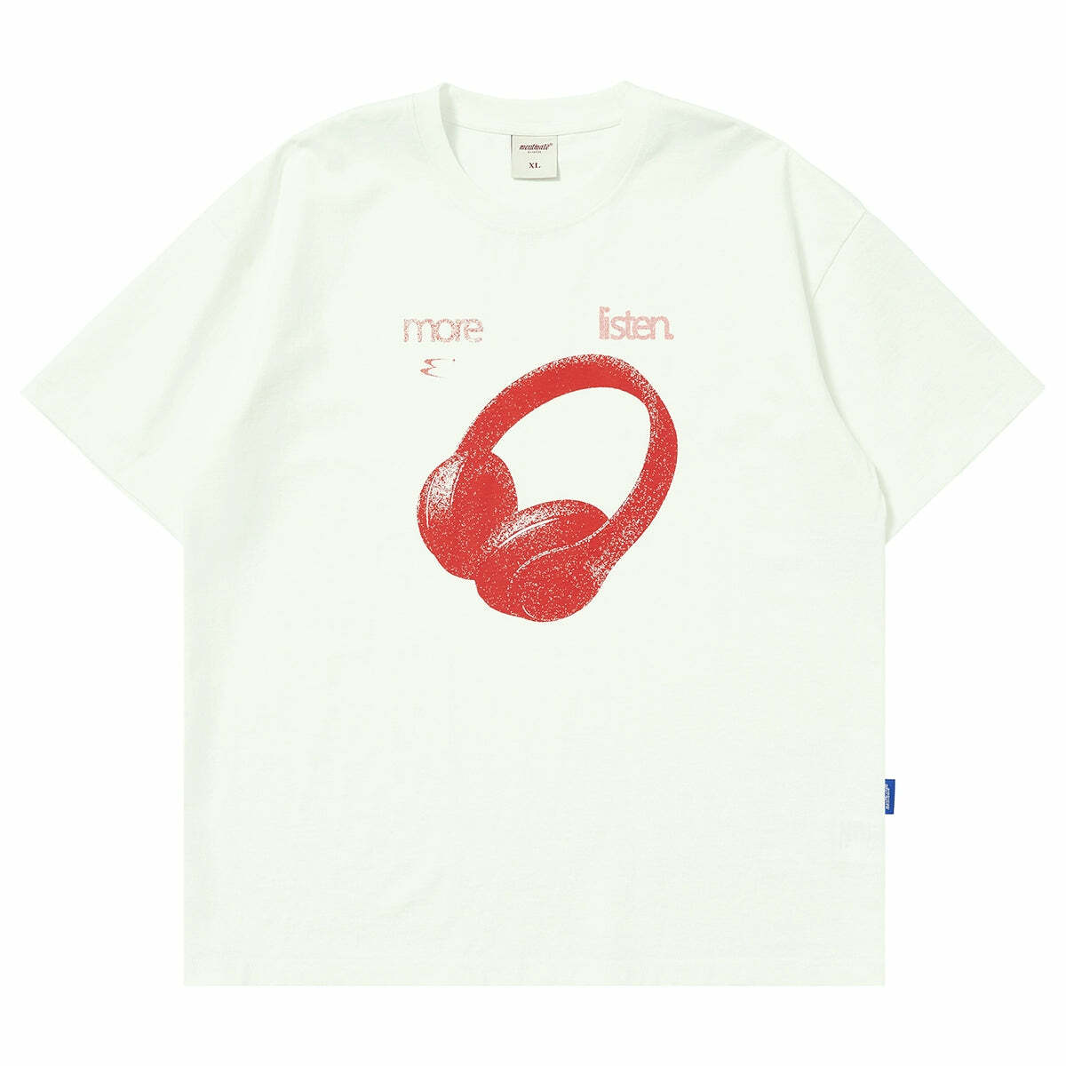 Listen More Tee - Y2K Summer Grunge, 90s Retro, Pastel Goth, Y2K Popstar & Club Outfits