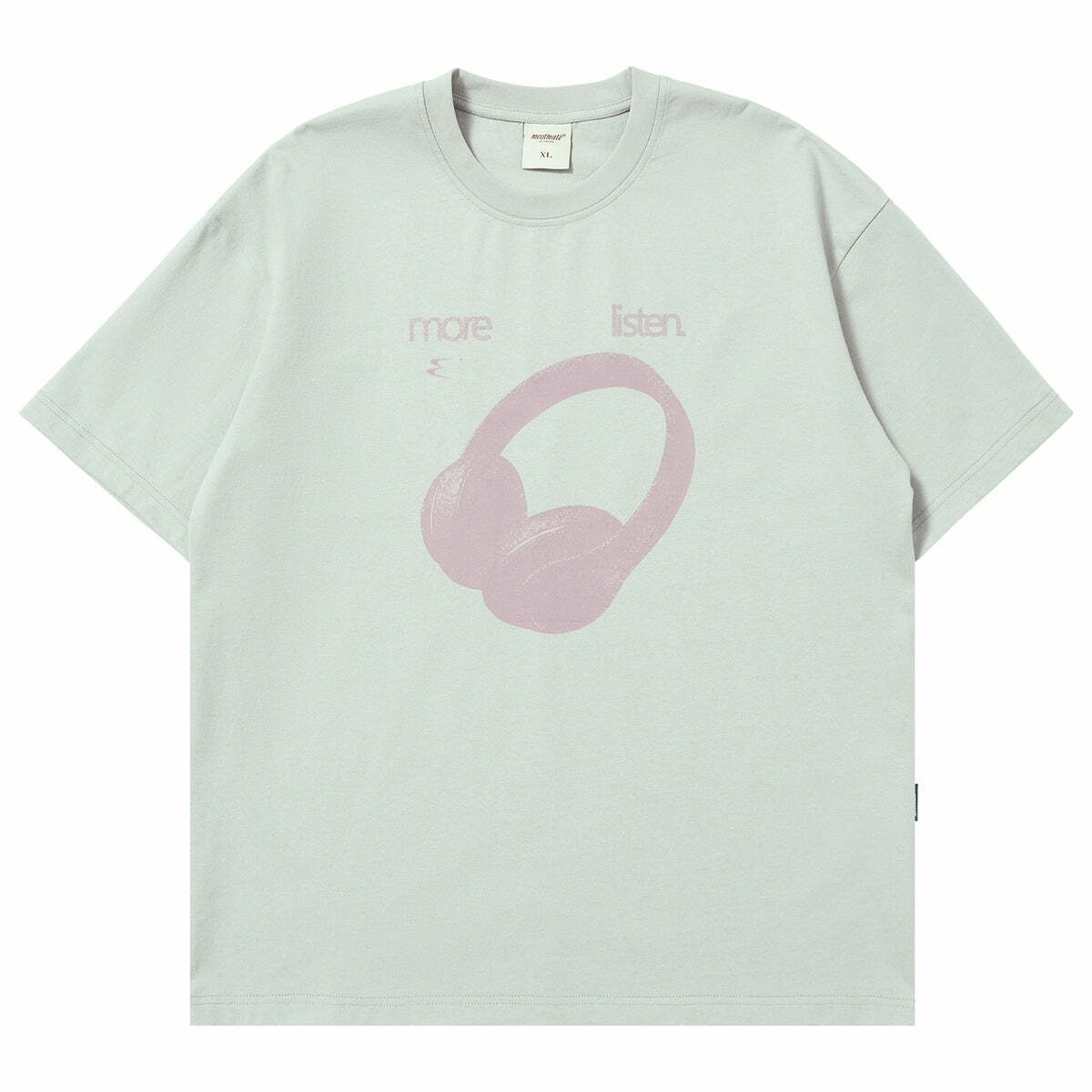 Listen More Tee - Y2K Summer Grunge, 90s Retro, Pastel Goth, Y2K Popstar & Club Outfits