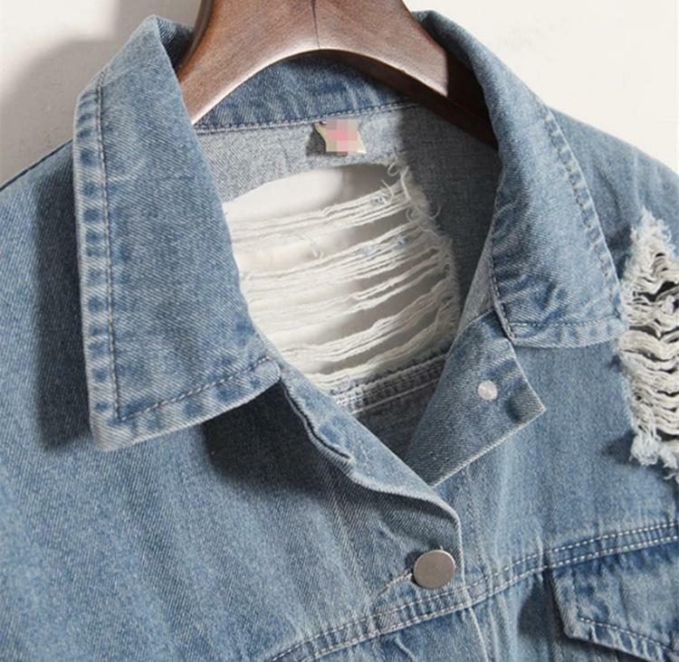 Lost in Translation Denim Jacket - Y2K Summer, 90s Grunge, Retro Style, Y2K Party & Club Outfits