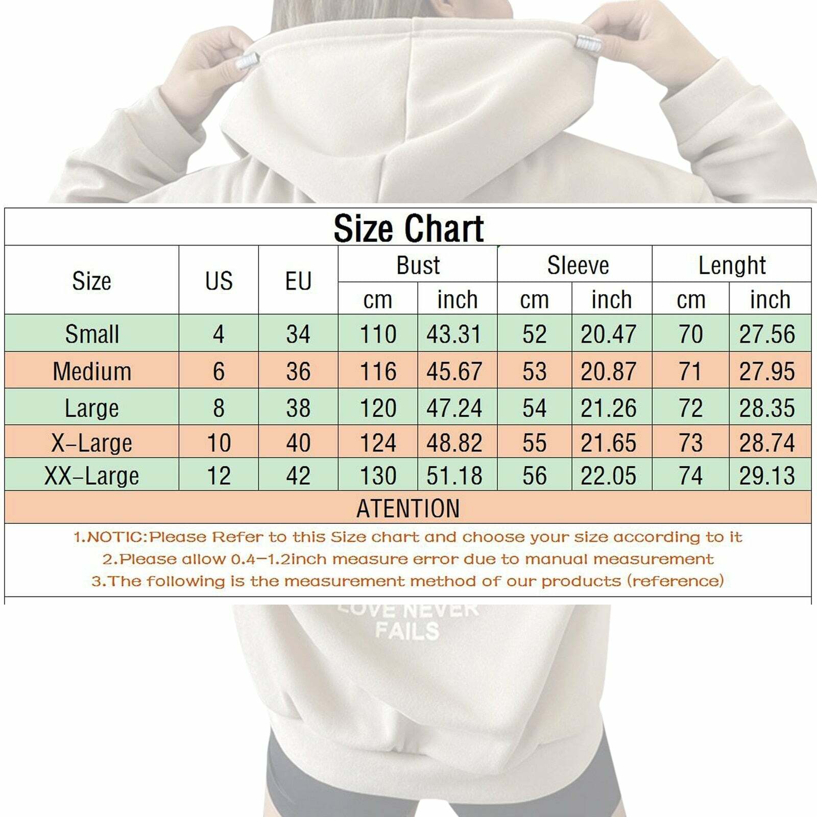 Love Never Fails Aesthetic Hoodie - Y2K Summer Grunge, 90s Retro, Pastel Goth, Y2K Club Outfit