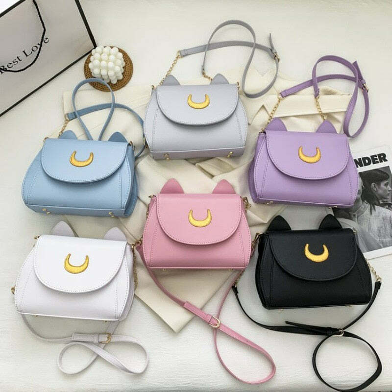 Luna Handbag - Y2K Summer & 90s Fashion, Grunge, Retro, Pastel Goth, Y2K Party & Club