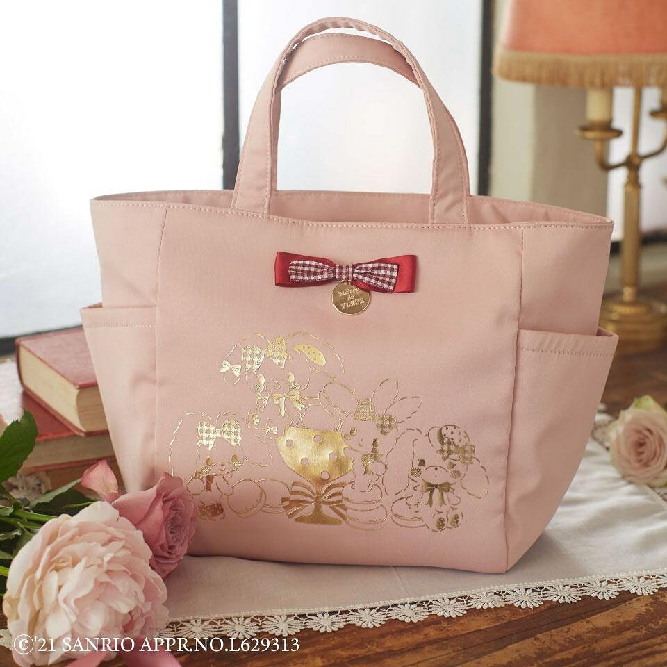 Maison De Fleur x Bonbonribbon Bow Handbag - Y2K Summer, 90s Grunge, Retro Pastel Goth Fashion