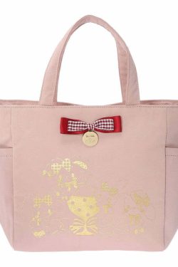 Maison De Fleur x Bonbonribbon Bow Handbag - Y2K Summer, 90s Grunge, Retro Pastel Goth Fashion