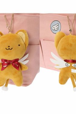 Maison De Fleur x Cardcaptor Sakura Kero Keroberos Doll - Y2K Grunge & 90s Retro Fashion Accessory