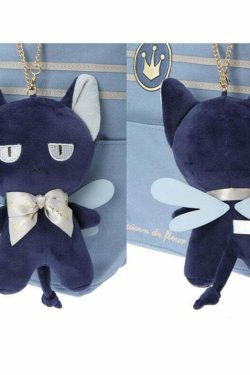 Maison De Fleur x Cardcaptor Sakura Spinel Blue Tote Bag & Doll - Y2K Grunge 90s Retro Style