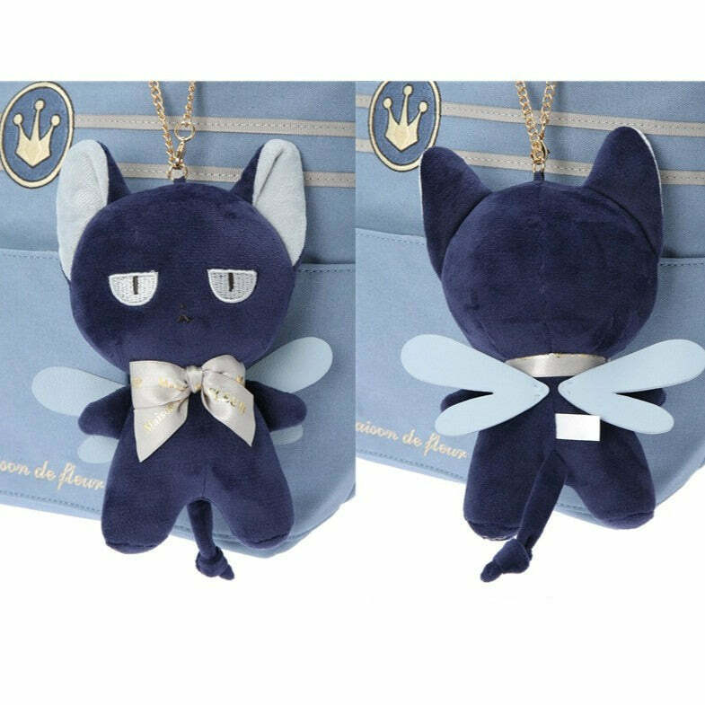 Maison De Fleur x Cardcaptor Sakura Spinel Blue Tote Bag & Doll - Y2K Grunge 90s Retro Style
