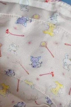Maison De Fleur x Cardcaptor Sakura Spinel Blue Tote Bag & Doll - Y2K Grunge 90s Retro Style