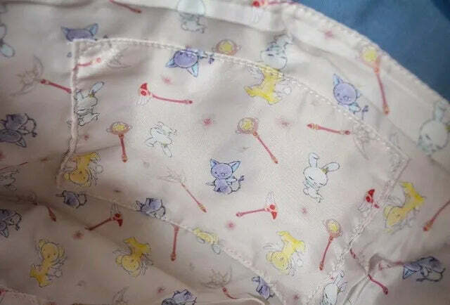 Maison De Fleur x Cardcaptor Sakura Spinel Blue Tote Bag & Doll - Y2K Grunge 90s Retro Style