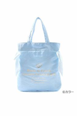 Maison De Fleur x EVANGELION Y2K Grunge Satin Tote Bag - 90s Retro Fashion for Summer Outfits