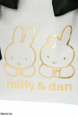 Maison De Fleur x Miffy & Dan Y2K Grunge Canvas Handbag - 90s Retro Summer Fashion