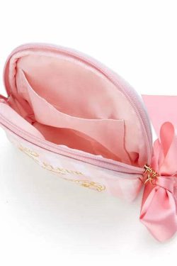 Maison De Fleur x My Melody Coin Pouch - Y2K Grunge, 90s Retro, Pastel Goth, Summer Y2K Fashion
