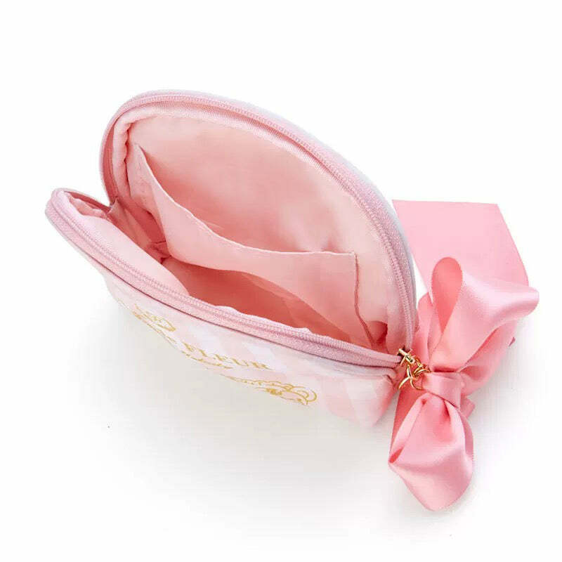 Maison De Fleur x My Melody Coin Pouch - Y2K Grunge, 90s Retro, Pastel Goth, Summer Y2K Fashion