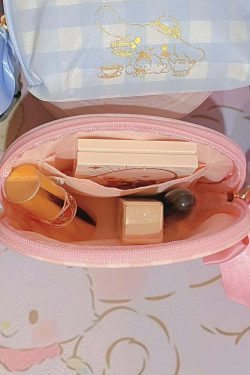 Maison De Fleur x My Melody Coin Pouch - Y2K Grunge, 90s Retro, Pastel Goth, Summer Y2K Fashion