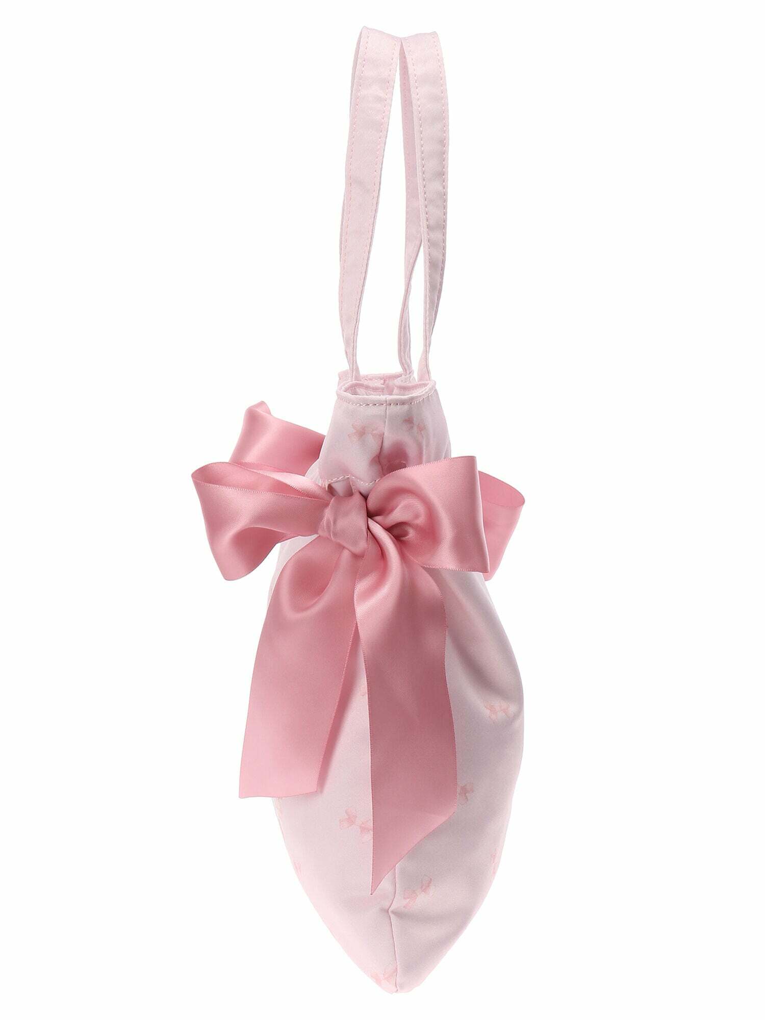 Maison De Fleur x My Melody Y2K Tote Bag with Cute Ribbon - Retro 90s Grunge Summer Fashion