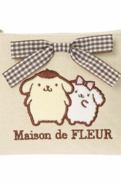 Maison de FLEUR x POMPOMPURIN MACAROON Bag - Y2K Summer Grunge 90s Retro Fashion Accessory