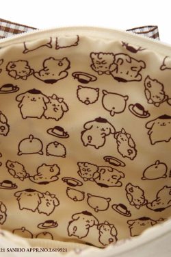 Maison de FLEUR x POMPOMPURIN MACAROON Bag - Y2K Summer Grunge 90s Retro Fashion Accessory