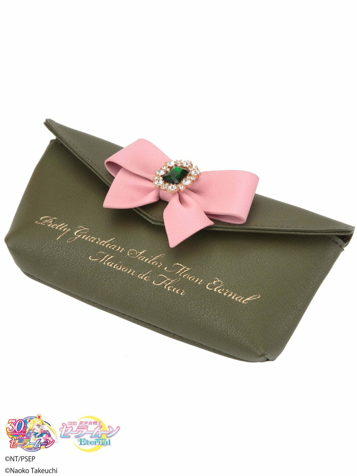 Maison De Fleur x Sailor Moon Ribbon Makeup Bag - Y2K Grunge, 90s Retro, Pastel Goth Accessory
