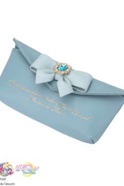 Maison De Fleur x Sailor Moon Ribbon Makeup Bag - Y2K Grunge, 90s Retro, Pastel Goth Accessory