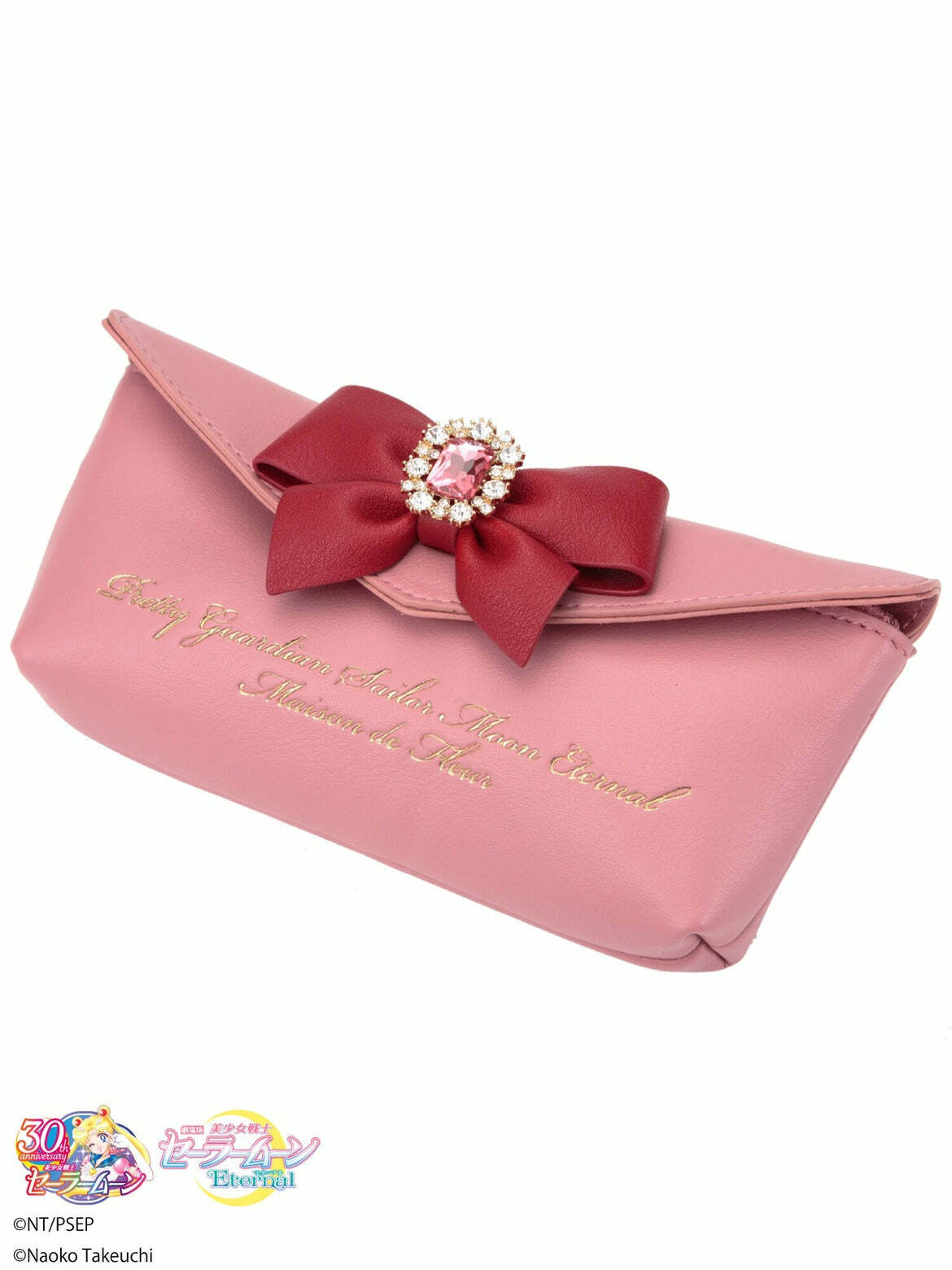 Maison De Fleur x Sailor Moon Ribbon Makeup Bag - Y2K Grunge, 90s Retro, Pastel Goth Accessory