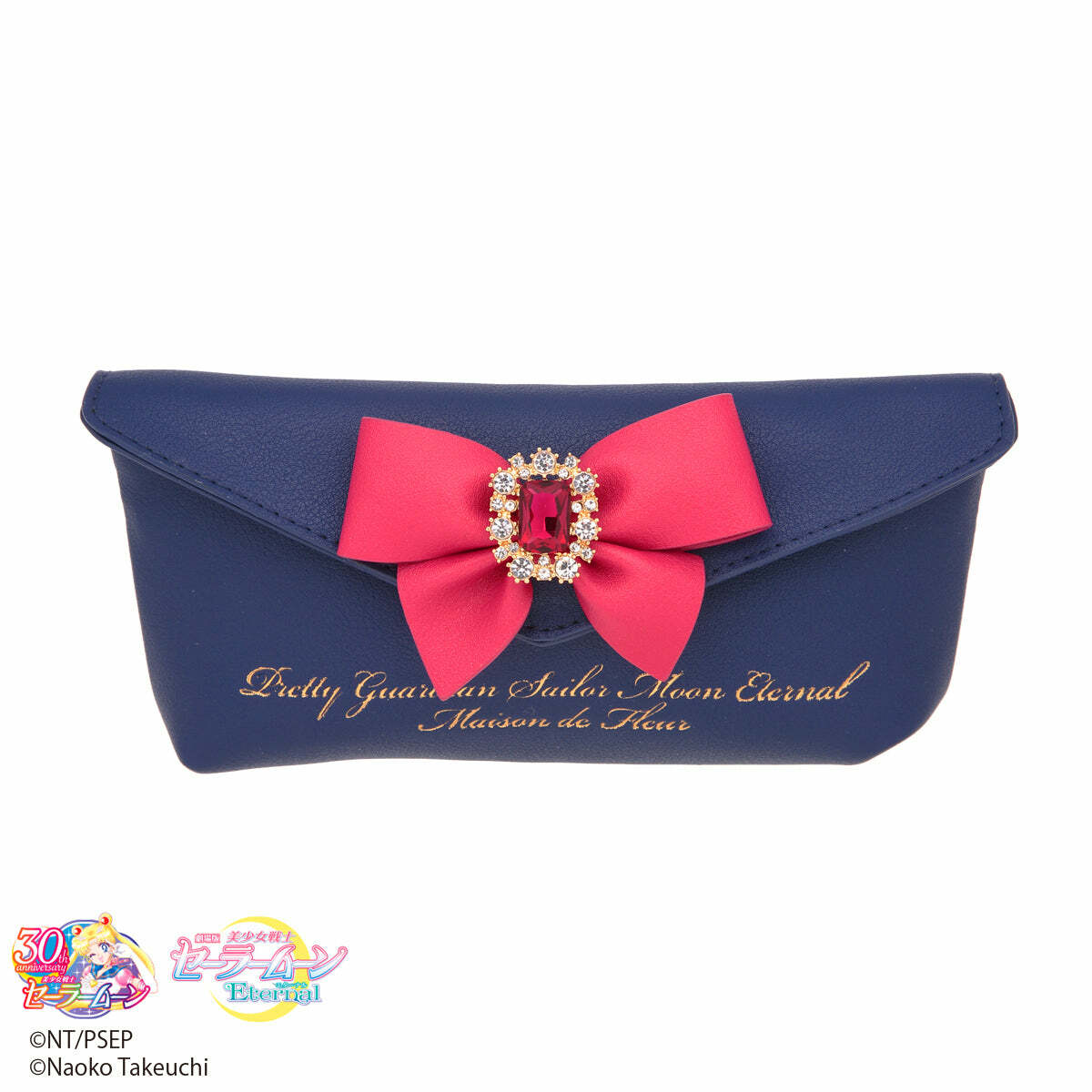 Maison De Fleur x Sailor Moon Ribbon Makeup Bag - Y2K Grunge, 90s Retro, Pastel Goth Accessory