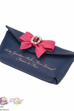 Maison De Fleur x Sailor Moon Ribbon Makeup Bag - Y2K Grunge, 90s Retro, Pastel Goth Accessory