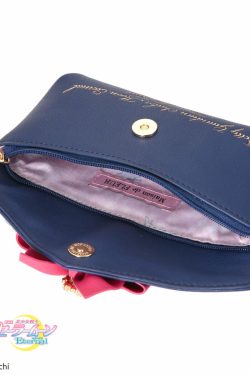 Maison De Fleur x Sailor Moon Ribbon Makeup Bag - Y2K Grunge, 90s Retro, Pastel Goth Accessory