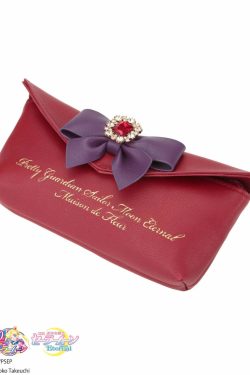 Maison De Fleur x Sailor Moon Ribbon Makeup Bag - Y2K Grunge, 90s Retro, Pastel Goth Accessory