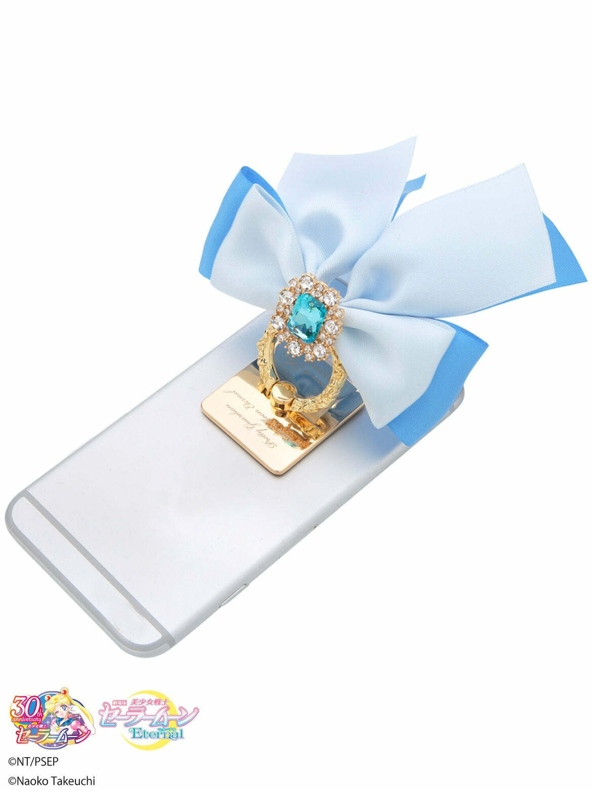 Maison De Fleur x Sailor Moon Y2K Ribbon Phone Accessory - Retro 90s Grunge Style