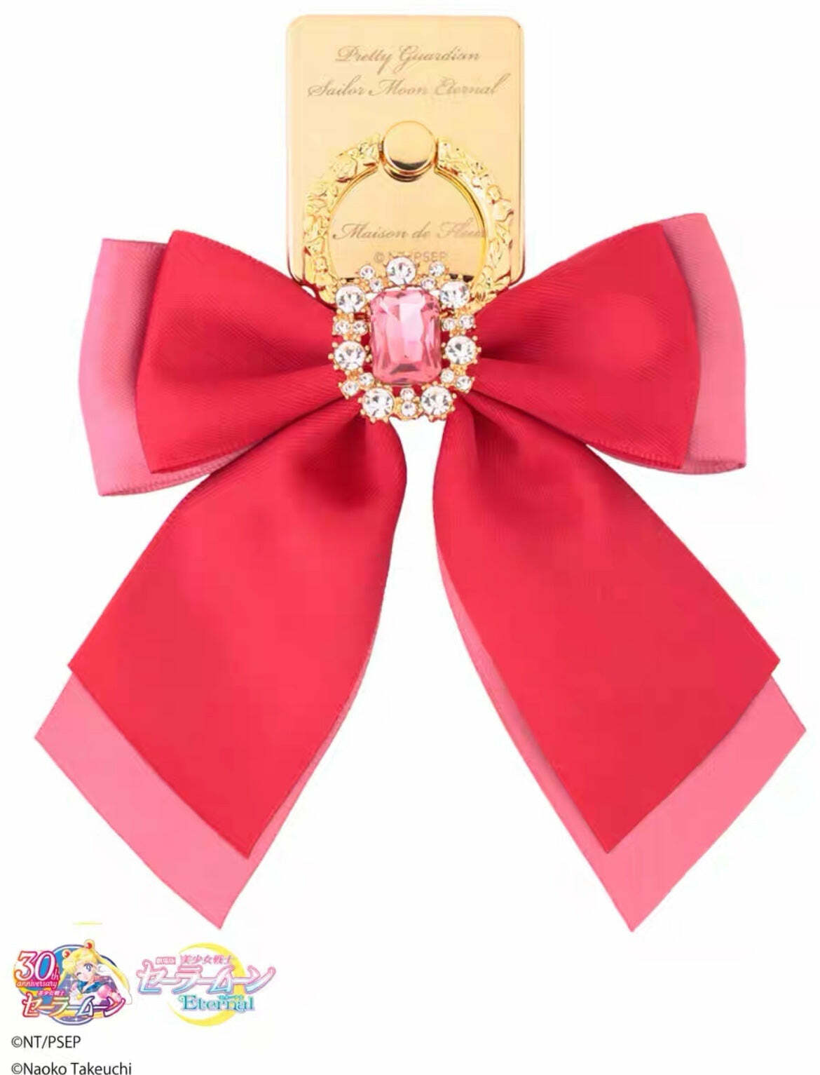 Maison De Fleur x Sailor Moon Y2K Ribbon Phone Accessory - Retro 90s Grunge Style