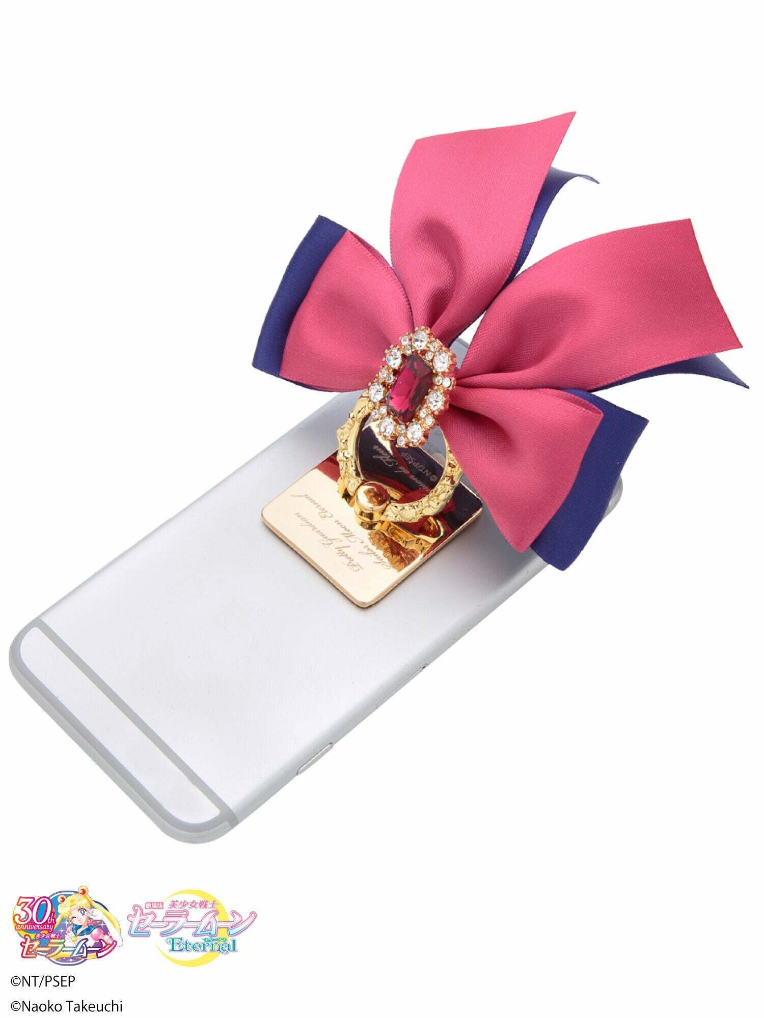 Maison De Fleur x Sailor Moon Y2K Ribbon Phone Accessory - Retro 90s Grunge Style