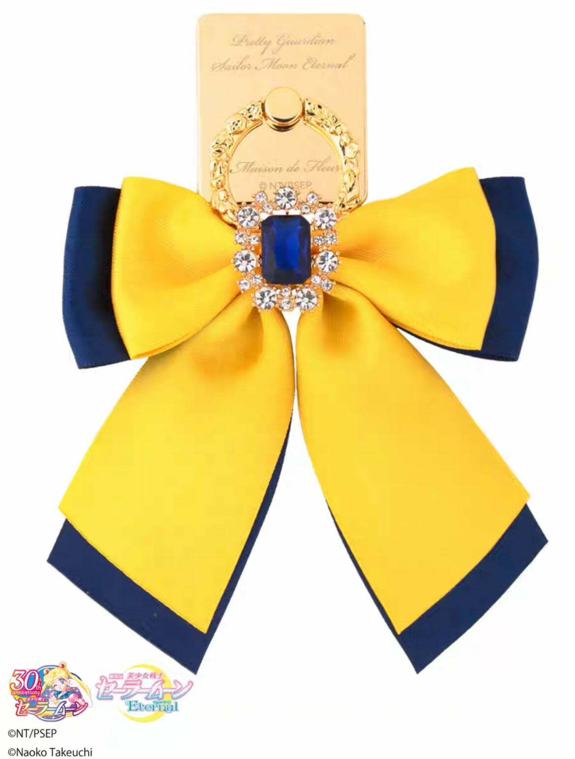 Maison De Fleur x Sailor Moon Y2K Ribbon Phone Accessory - Retro 90s Grunge Style