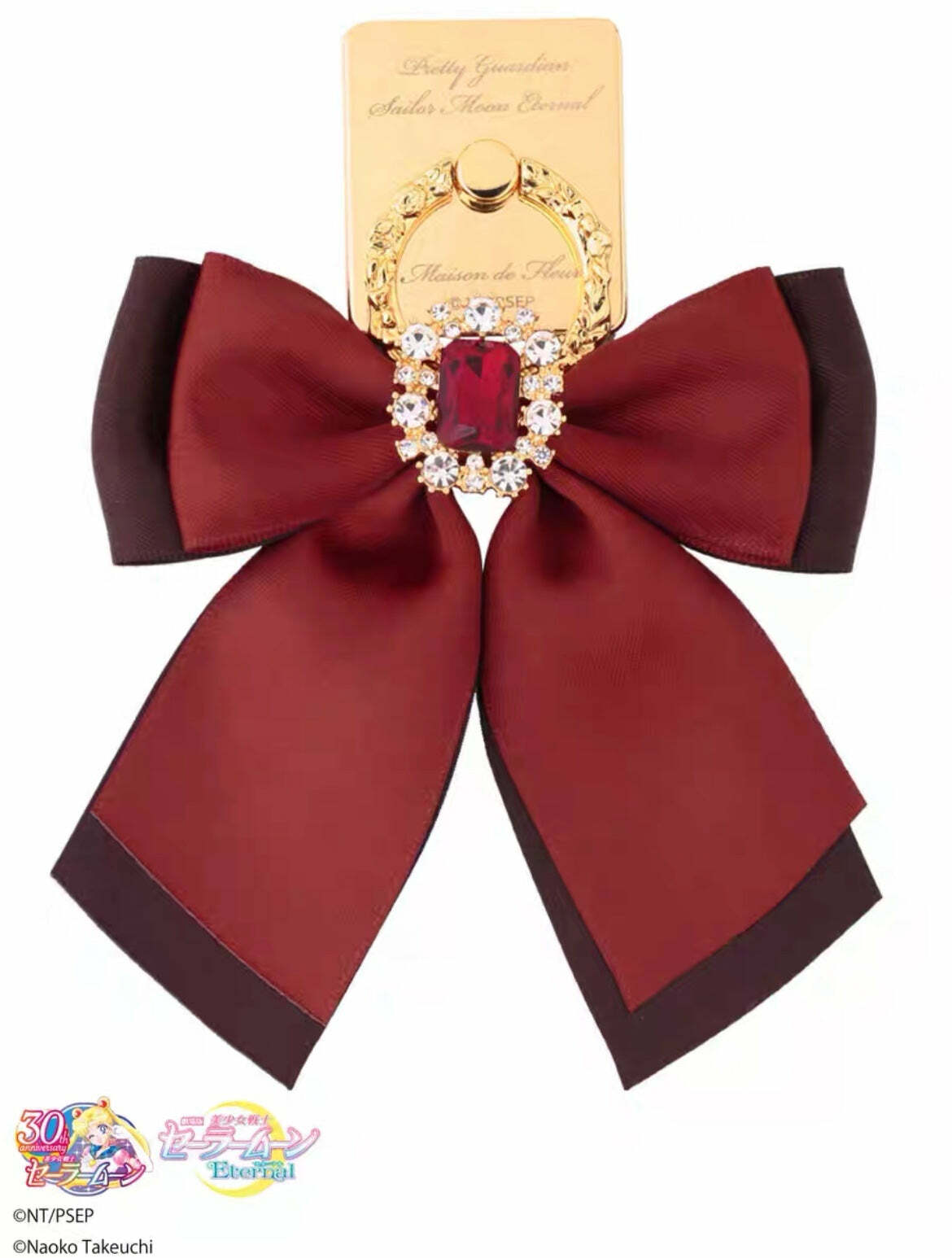 Maison De Fleur x Sailor Moon Y2K Ribbon Phone Accessory - Retro 90s Grunge Style