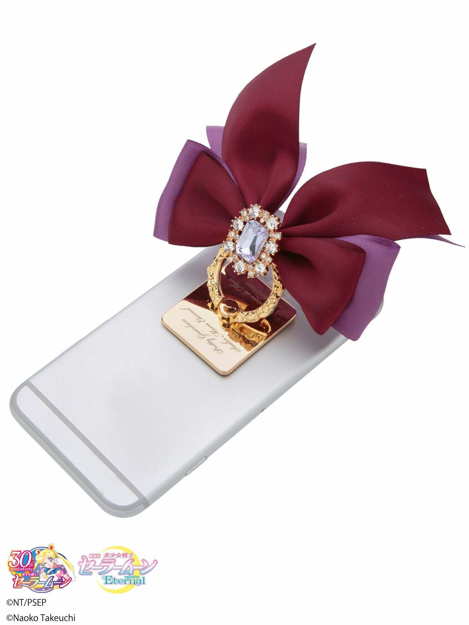 Maison De Fleur x Sailor Moon Y2K Ribbon Phone Accessory - Retro 90s Grunge Style
