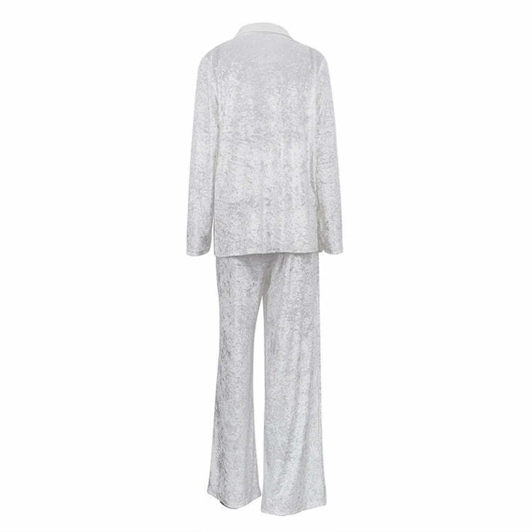 Mariel Loose Lazy Suit Set - Y2K Summer Grunge Outfit, 90s Retro Fashion, Pastel Goth Style