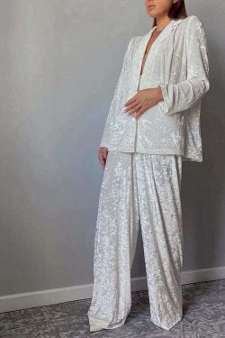 Mariel Loose Lazy Suit Set - Y2K Summer Grunge Outfit, 90s Retro Fashion, Pastel Goth Style