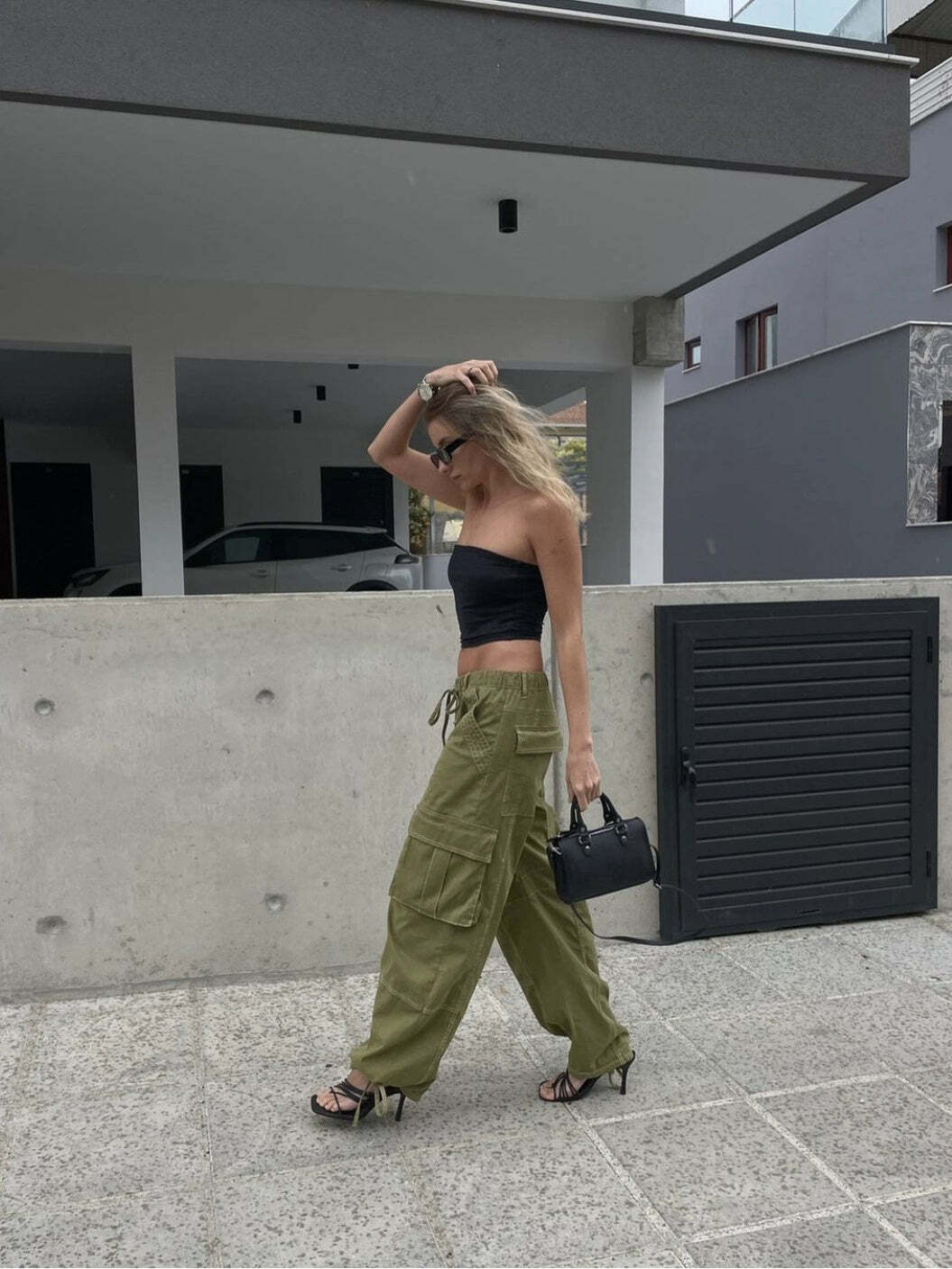Mariella Loose Cargo Pants - Y2K Summer Grunge, 90s Retro Style, Y2K Club & Party Outfits