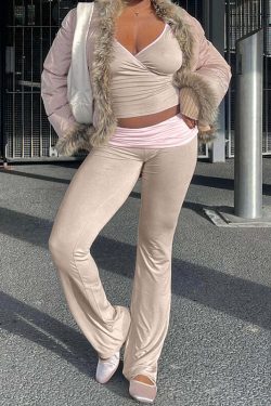 Maritza Pants Set - Y2K Summer Grunge Outfit, 90s Fashion, Retro Style, Y2K Club & Party Look