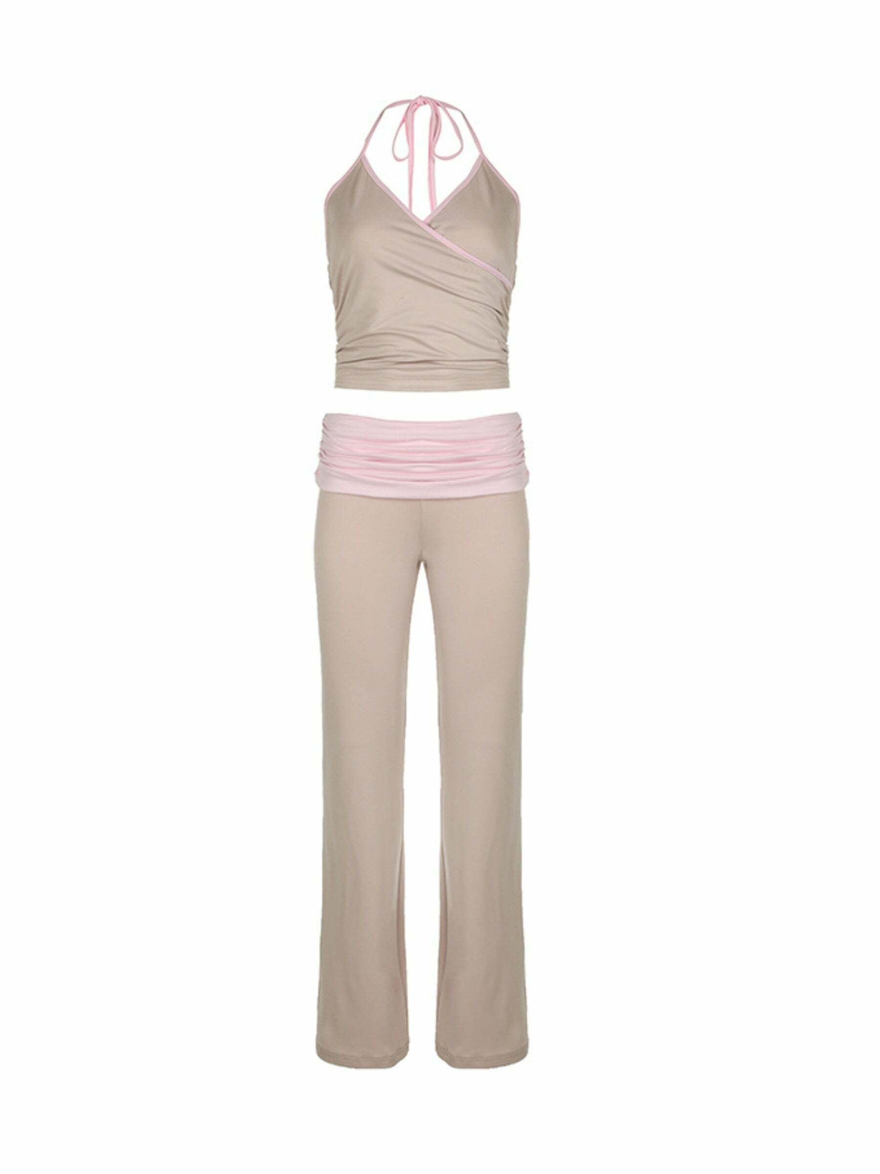 Maritza Pants Set - Y2K Summer Grunge Outfit, 90s Fashion, Retro Style, Y2K Club & Party Look