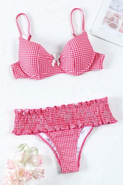 Marlo Ruffle Bikini Set - Y2K Summer Outfit, 90s Fashion, Grunge, Retro Style, Y2K Beachwear