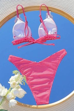 Marlo Triangle Bikini Set - Y2K Summer Outfit, 90s Fashion, Grunge, Retro Style, Y2K Beachwear