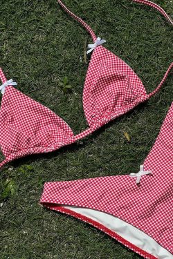Marlo Triangle Bikini Set - Y2K Summer Outfit, 90s Fashion, Grunge, Retro Style, Y2K Beachwear