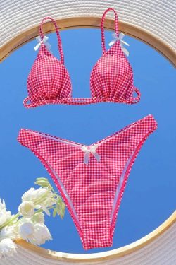 Marlo Triangle Bikini Set - Y2K Summer Outfit, 90s Fashion, Grunge, Retro Style, Y2K Beachwear