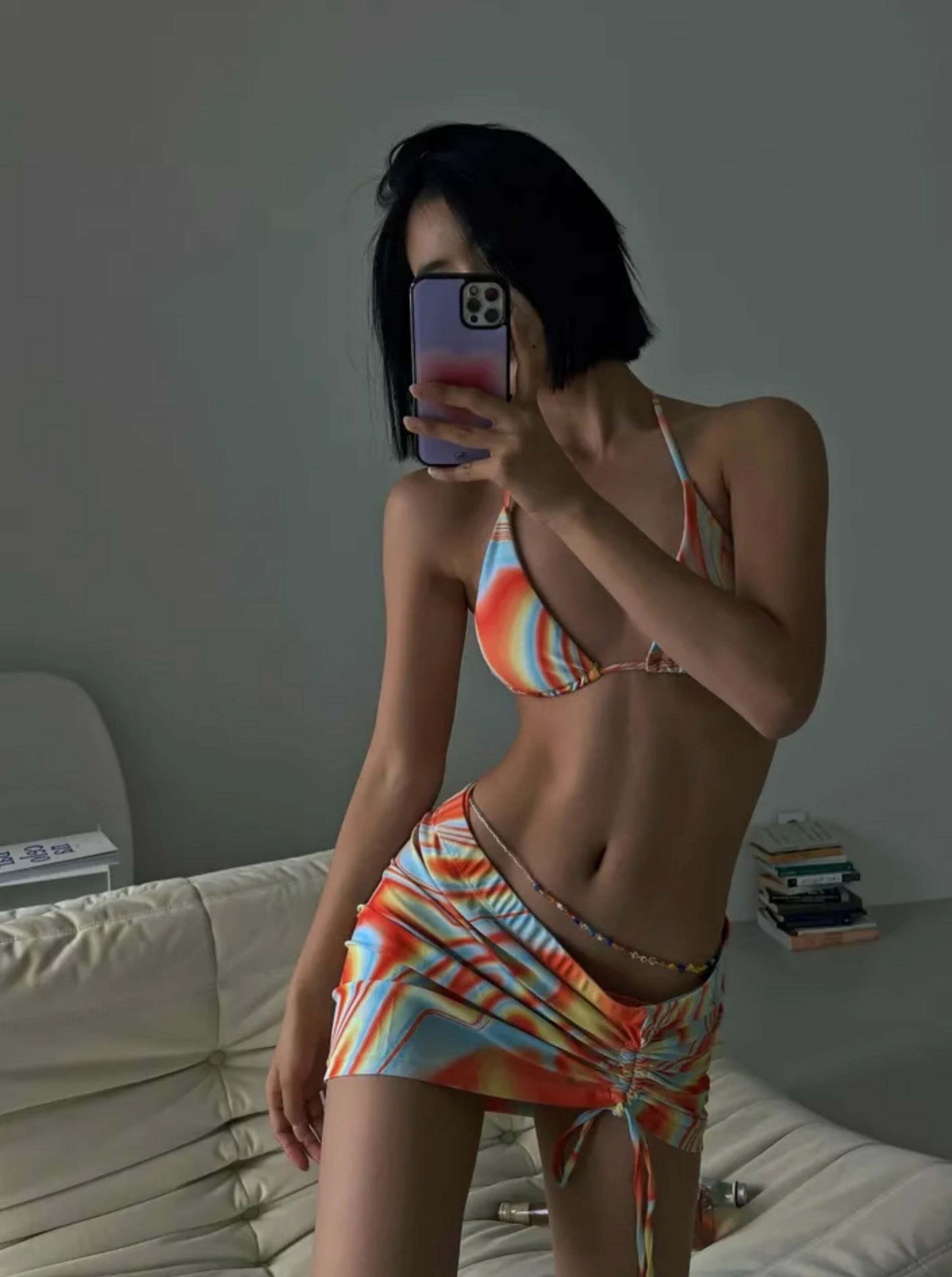Marlyn Three Piece Bikini Set - Y2K Summer, 90s Grunge, Retro Style, Y2K Party & Beach Outfits