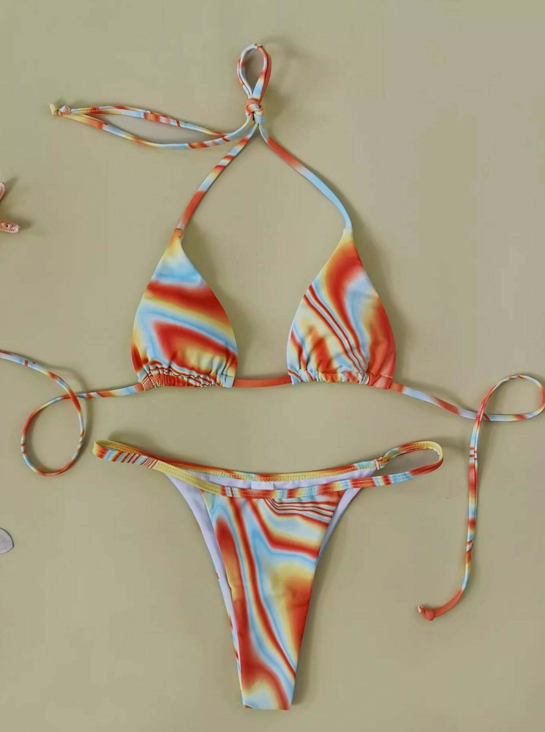 Marlyn Three Piece Bikini Set - Y2K Summer, 90s Grunge, Retro Style, Y2K Party & Beach Outfits